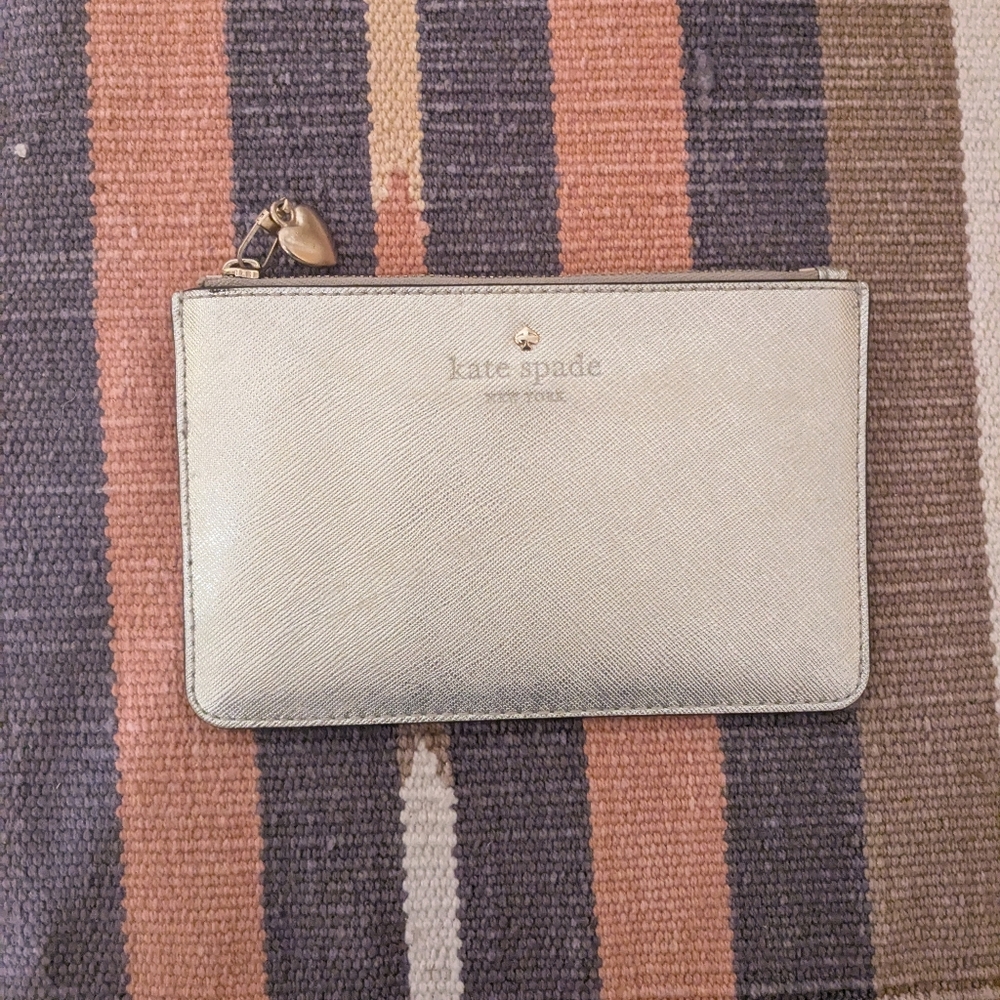 Kate Spade zipper wallet pouch